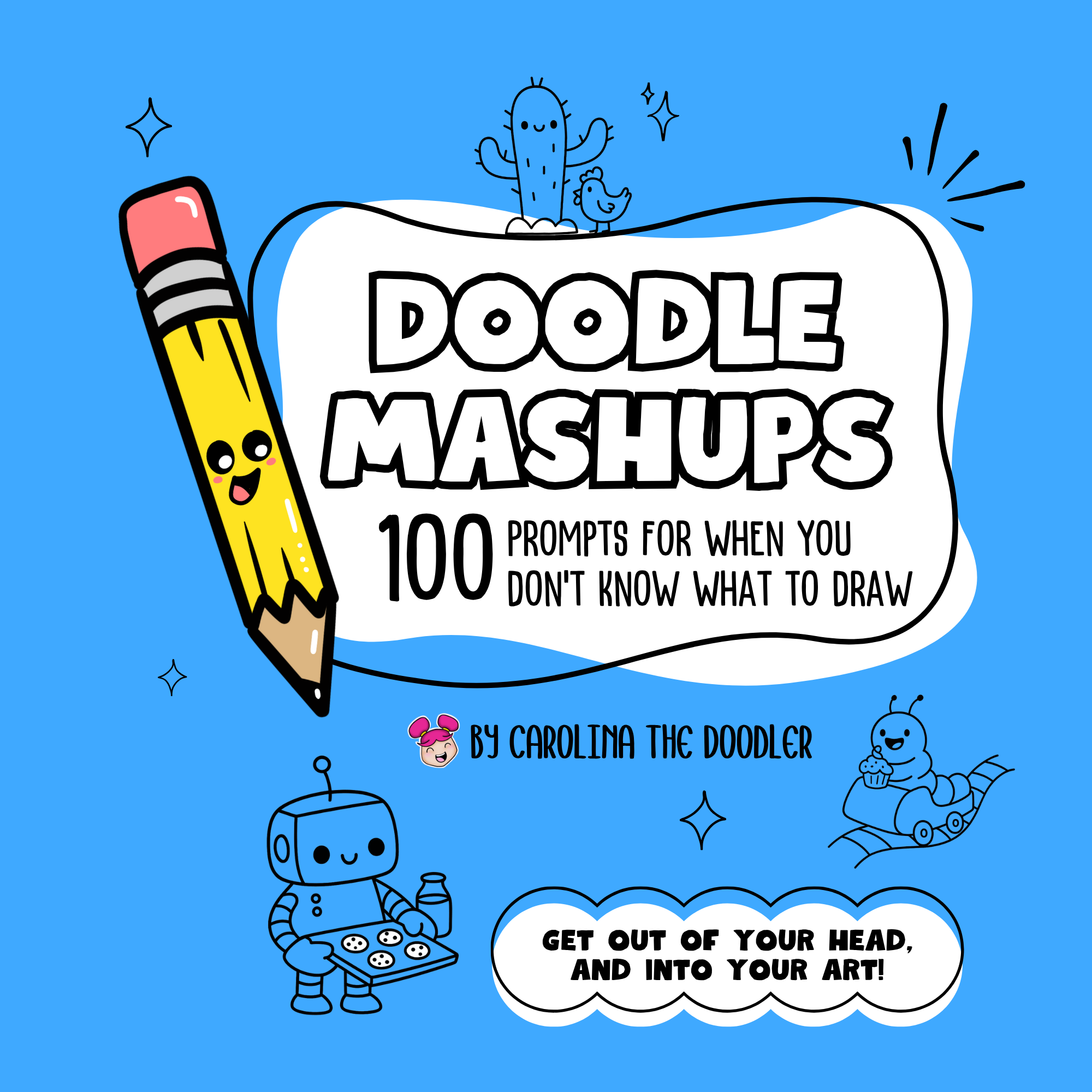 Doodle Mashups: 100 Prompts for When You Don't Know What to Draw cover