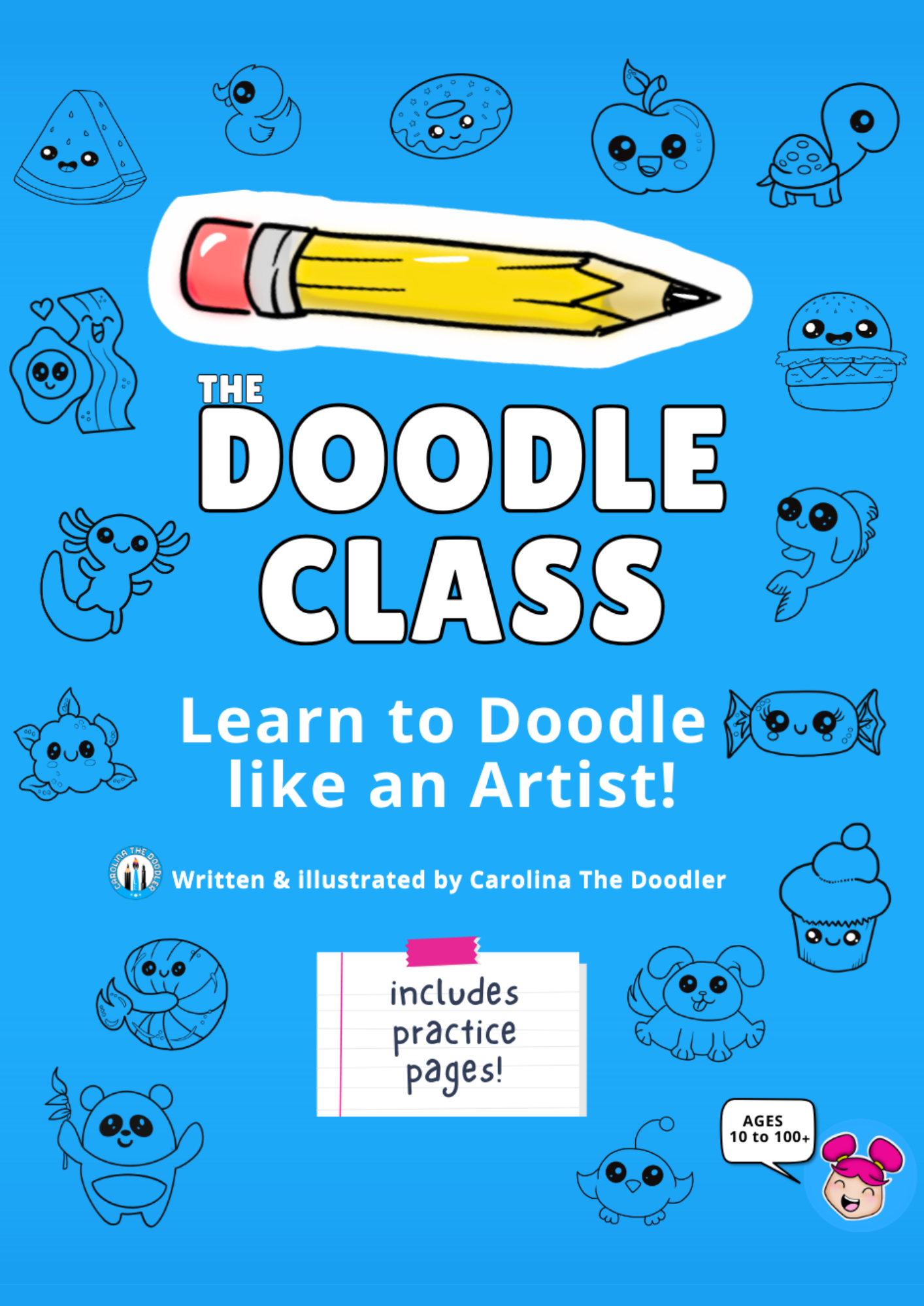 The Doodle Class: learn to doodle like an artist! cover